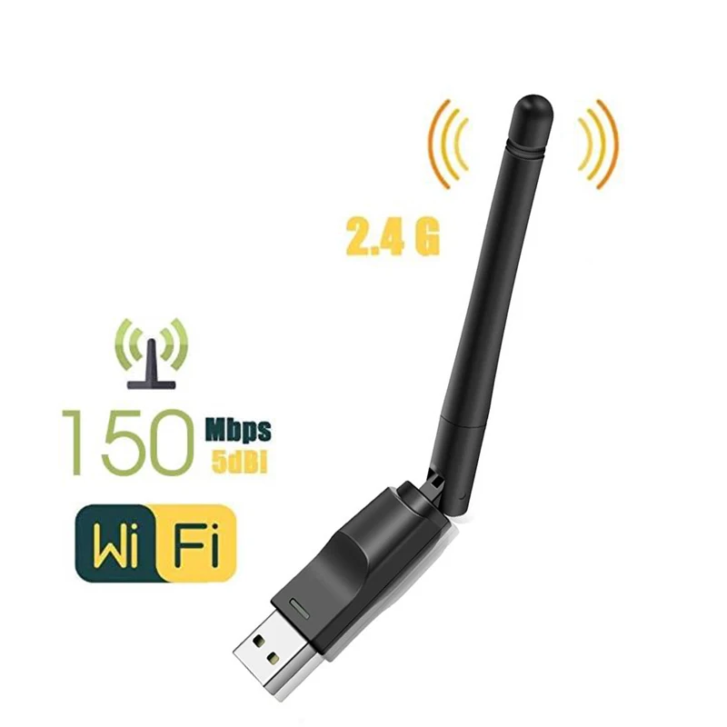 USB WiFi Adapter Ralink Wi-Fi Antenna Lan USB Ethernet 150M 2dB PC WiFi  Dongle Wireless Notework Card USB Wi Fi Receiver - AliExpress