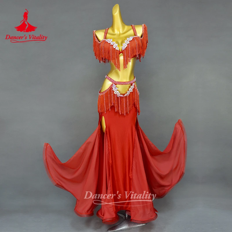 bellydance costume luxory cusomzied belly dancing performance bra+