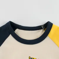 Haut en coton à manches courtes pour bébés garçons, vêtements pour tout-petits, t-shirt mignon, tenues Tshrit, mode d'été pour enfants, 2-8T 2