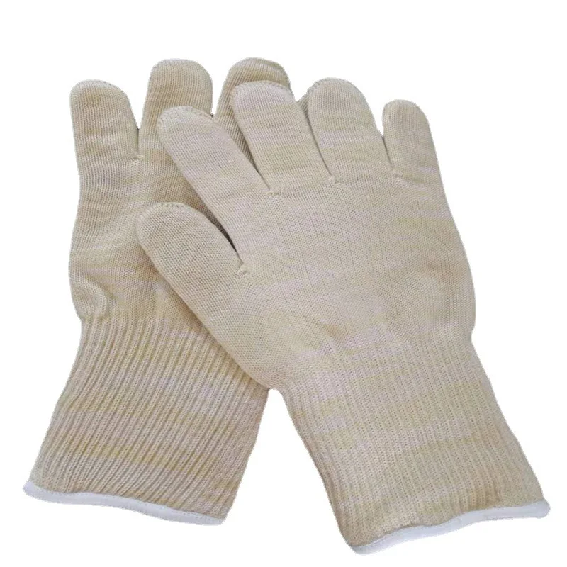 12pcs/lot Microwave oven insulation gloves 500 degree high temperature resistant gloves Barbecue
