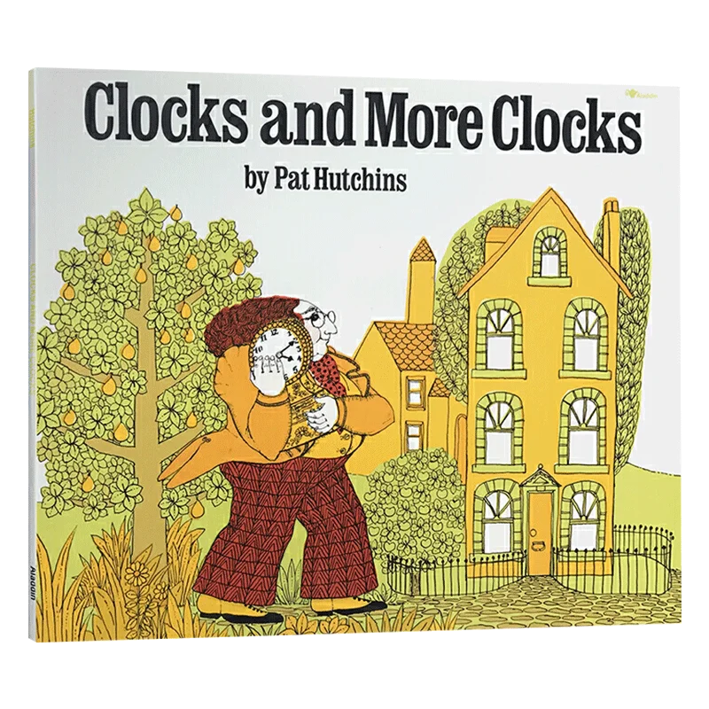 

Часы и другое часы, детские книги для возраста 3, 4, 5, 6 лет, книга с картинками на английском языке, 9780689717697