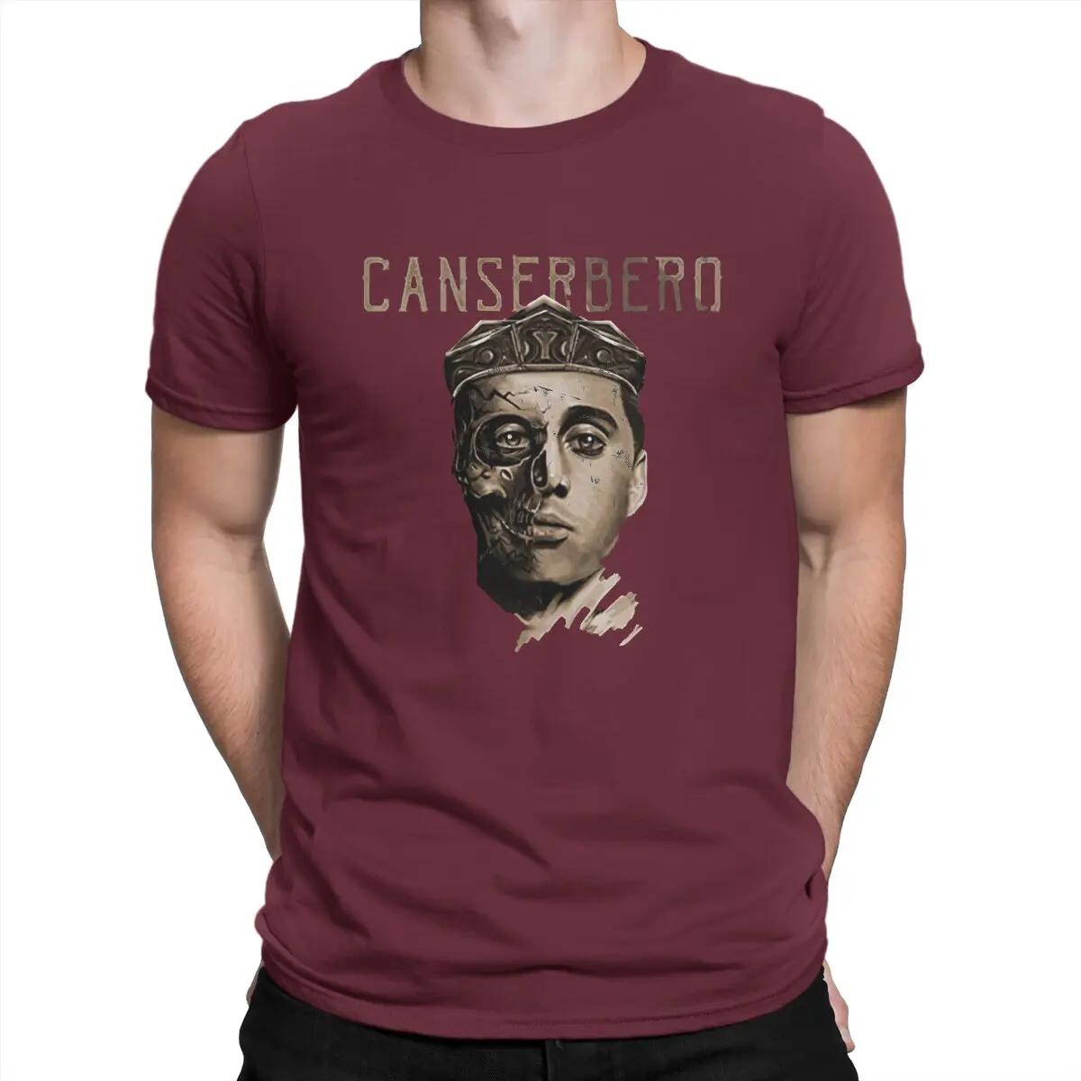 thumbnail image 1 of Camiseta de hip hop Tir José González Orama, camiseta de ocio Canserbero, artículos de verano para adultos, 1 of 7