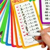 Maths Training Cards Addition Subtraction Multiplication and Division Educational Toys Student Arithmetic with Erasable Pen 3