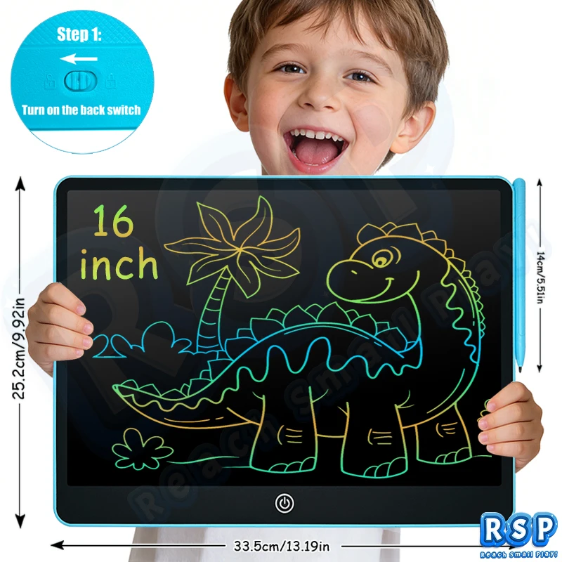 LCD Writing Tablet features