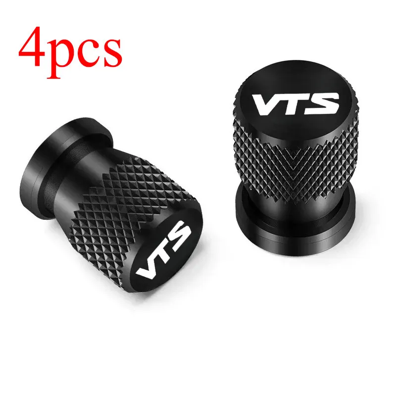 Sleek Car Wheel Tire Valve Caps with Custom Logo - Set of 4