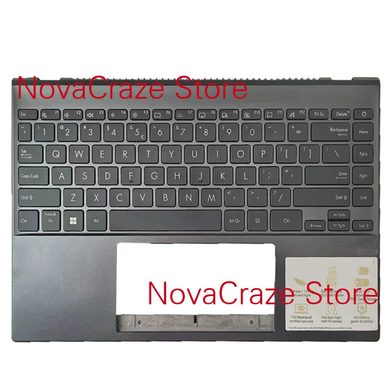 Premium Laptop Case with US Backlit Keyboard, Palmrest Upper Cover, Like New (Used)