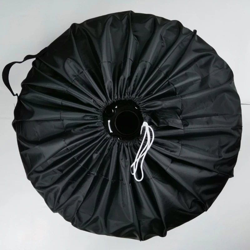 

Универсальная крышка для автомобильных шин, флип-сумка для хранения запасных шин, Полиэстеровая ткань Оксфорд, полиэстер, Тафта