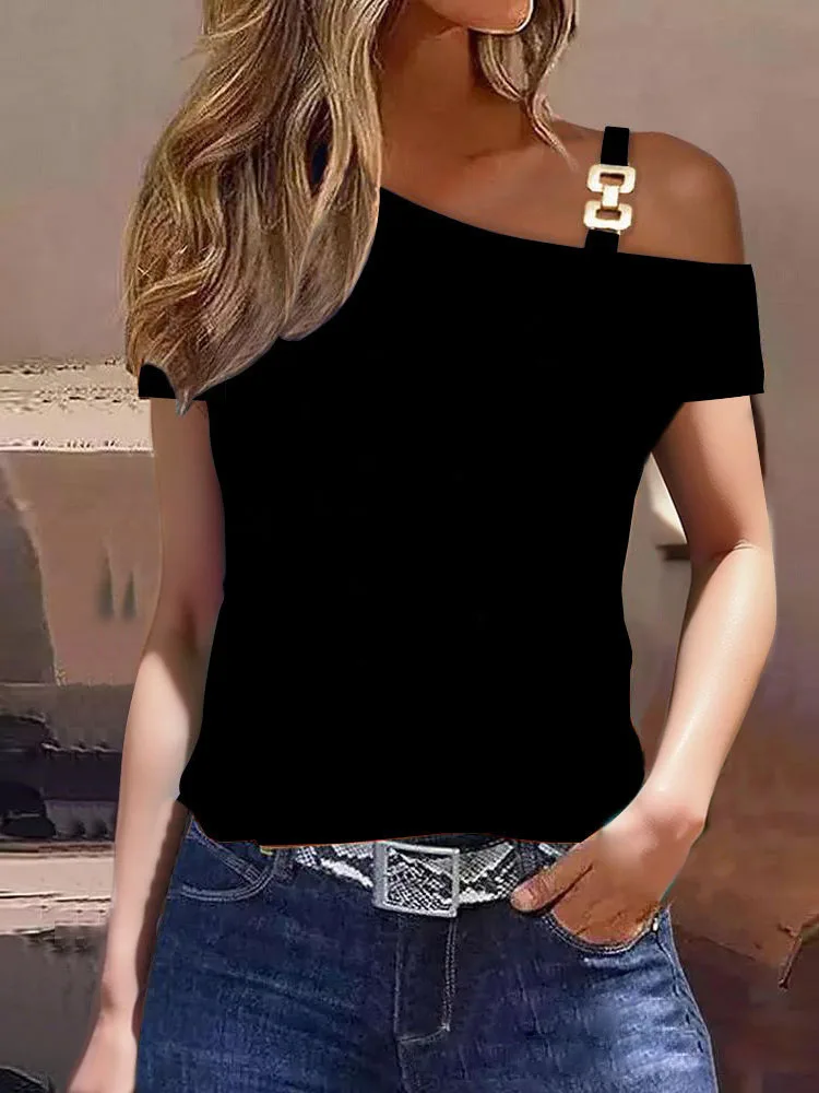 https://ae01.alicdn.com/kf/S3e45d62e76c0449d9a3edafaa73c52feK/Casual-T-shirts-Top-Women-2023-Trendy-Fashion-Summer-Female-Metal-Sheets-Off-Shoulder-Slim-Top.jpg