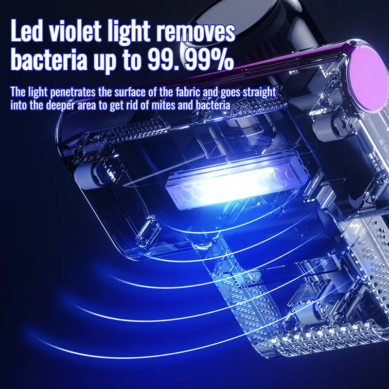 جهاز تعقيم منزلي بالأشعة فوق البنفسجية وإزالة العث...