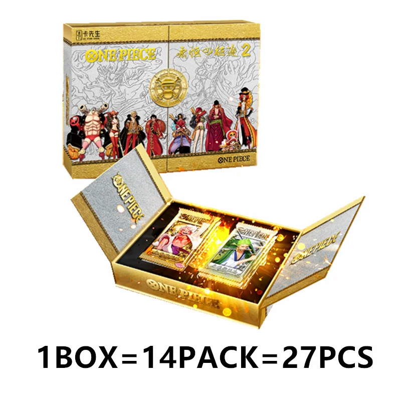 New One Piece 25th Anniversary Rare Card Box Anime Luffy