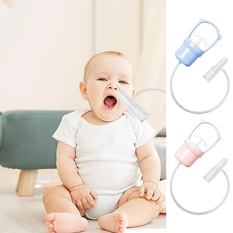 

Детский Назальный аспиратор, силиконовый ручной насос, многофункциональное устройство для очистки носа с длинным наконечником, устройство для всасывания рота для малышей