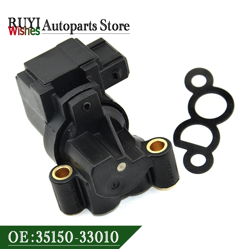 Idle Air Control Valve IAC 35150-33010 for Hyundai Sonata Santa Fe Tiburon Tucson Kia Optima Sportage Rio Sephia Magenti