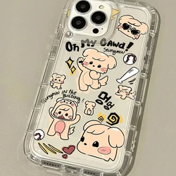 Animal Singer Cartoon Kids Phone Case - Fun and Protective Back Cover - Redmi Note13 ProPlus (1)