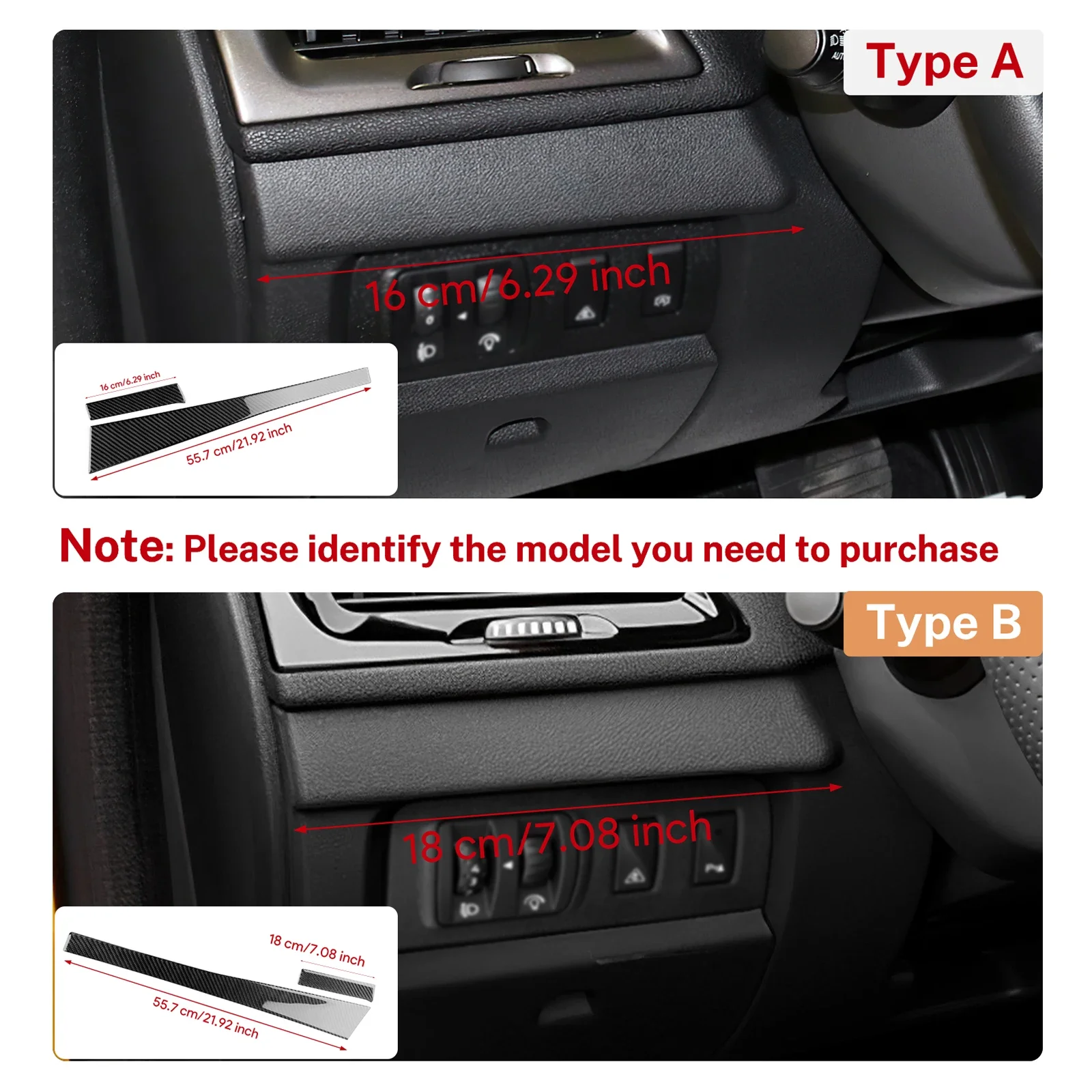 KUNGKIC Pour Renault Fluence Megane 3 RS Scenic 2009 2010 2011 2012 2013 2014 Cadre de volant de voiture en fibre de carbone Cadre de touche de volant Autocollant Accessoires d'intérieur Cadeau (noir