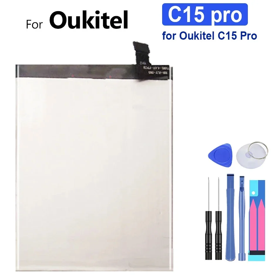 

Для аккумулятора Oukitel C15 Pro, 3200 мАч, аккумулятор высокого качества