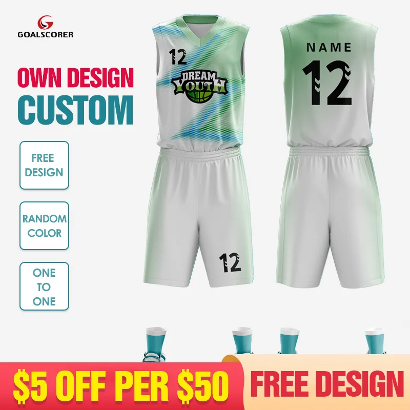 Source Mens Custom Sublimation Uniform Design Green Jerseys Basketball  Jersey on m.