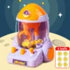 Children's mini ball catching machine, small candy clip doll machine, internet famous claw doll, egg twisting machine, toy 6