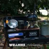 Camping Tool Storage Box with Handle Portable Carry Storage Box Anti-Slip Camping Toolbox Iron Box Camping Accessories 4