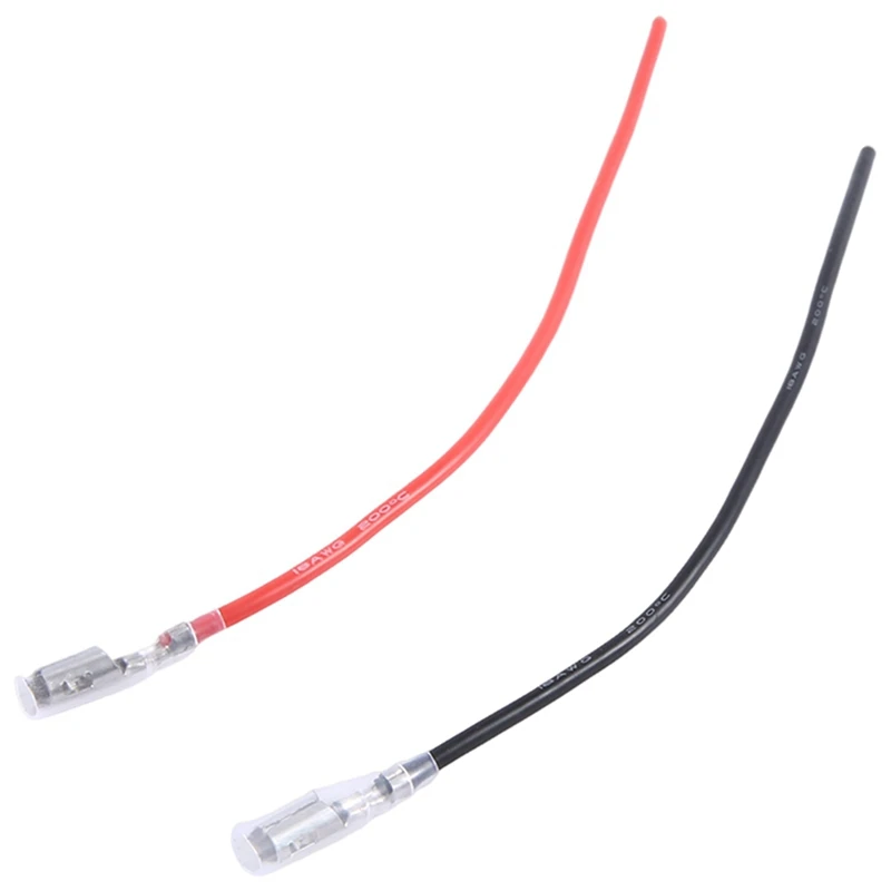20 PCS 16AWG Silicone Wire 4.0Mm Bullet Male & Female Plug For WPL MN SCX10 TRX4 RC Car 370/540/775 Brushed Motor ESC Durable