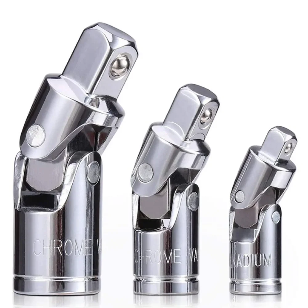Universal Joint Assembly for Auto Repair, Ratchet Socket, Wrench Adapter, Extension Bar Adapter, Auto Repair Tools Accessories