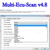 MultiEcuScan v4.8 + Activation Used for Fiat scanners  Register unlimited Ecu scanning work  and ELM327 OBD II diagnostic tools 1