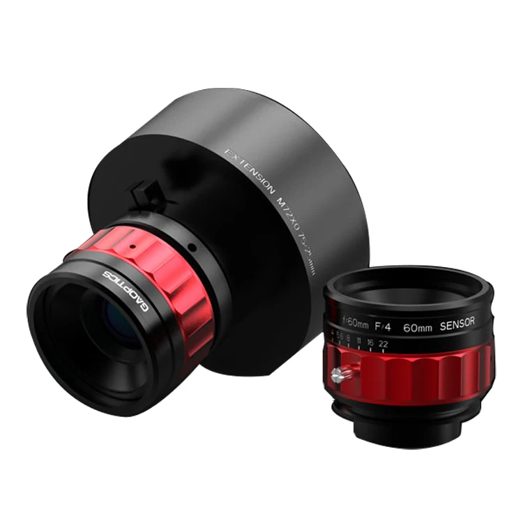 

Large Format 60mm V mount Optical Line Scan Lens For 8K 7um Camera