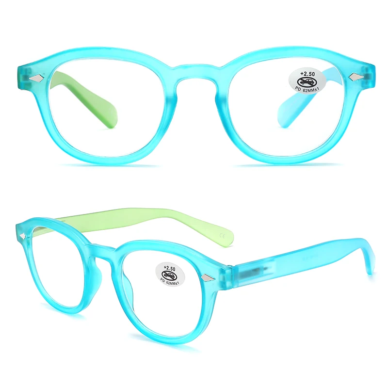 Stylish Unisex Reading Glasses with Spring Hinges - Fashionable & Affordable