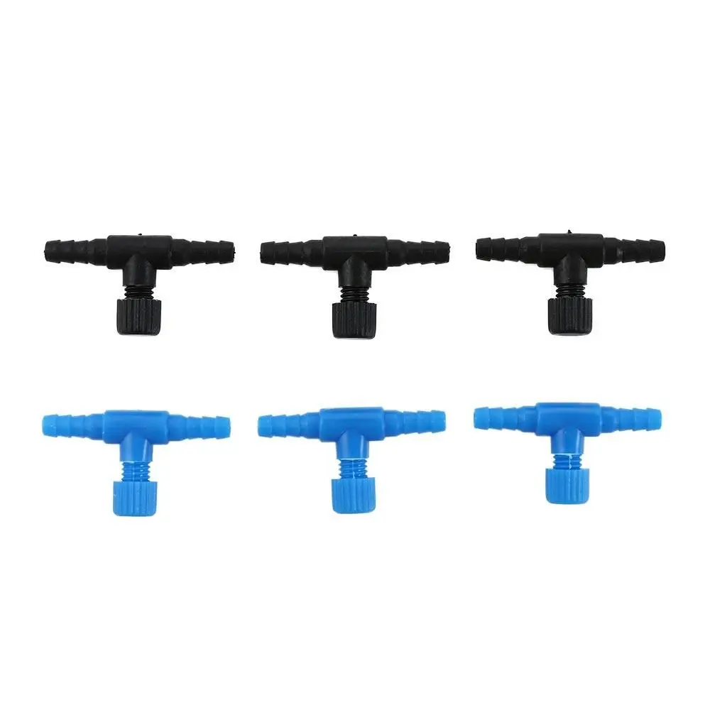 10PCS Air Pump Air Line Tube Volume Aquarium Airline Regulator Fish Tank Accessories Pipe Connector Flow Control Valve 4