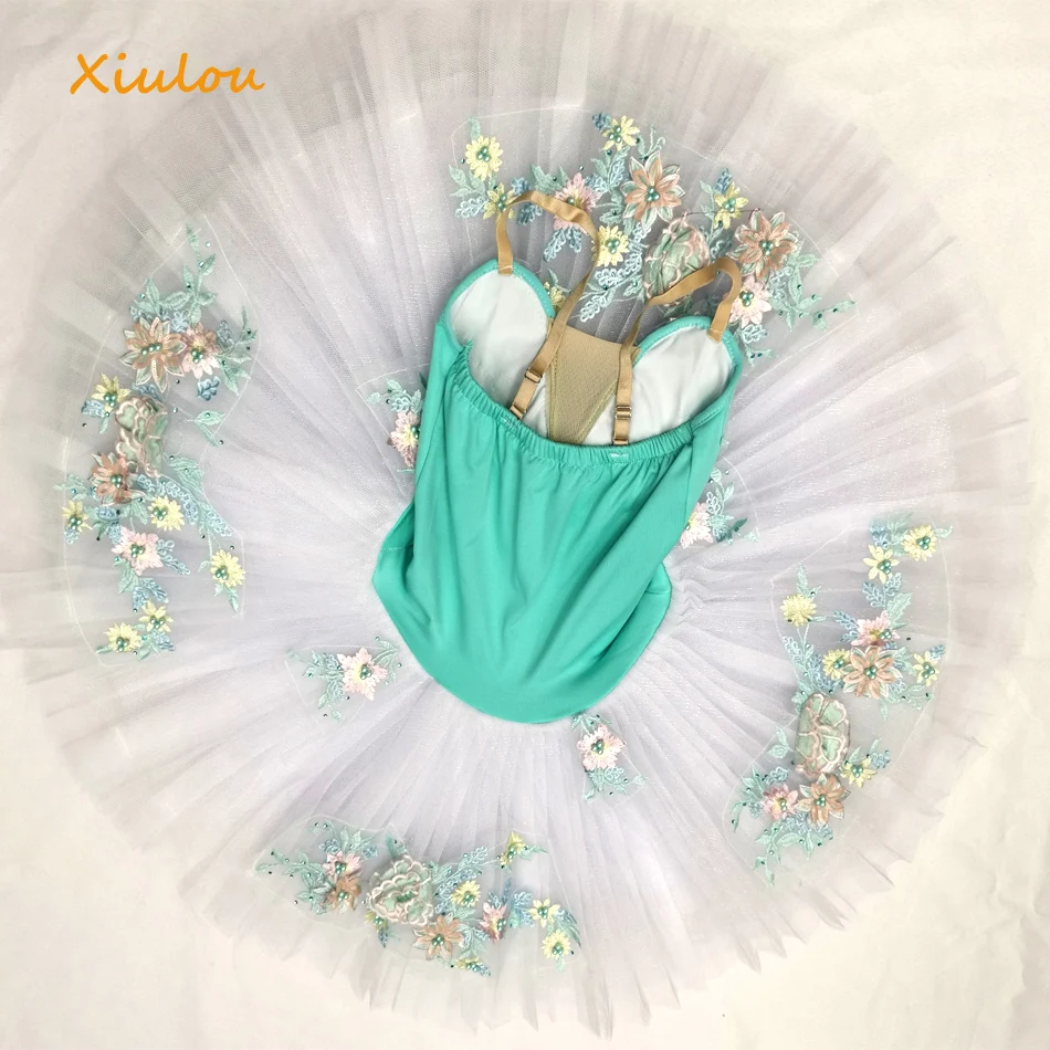 White Professional Ballet Tutu Kids Girls Ballet Tutu Adulto Women Ballerina Party Adulto Ballet Dance Costumes for Girls