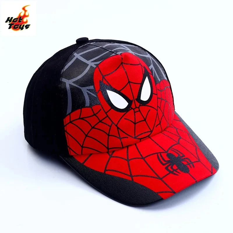 HotToys-Casquette de baseball SpidSuffolk pour garçons et filles, chapeaux Smile Hero, accessoires de cosplay périphériques, cadeau pour enfants, chapeau de soleil, accessoire de mode, 3-7 ans