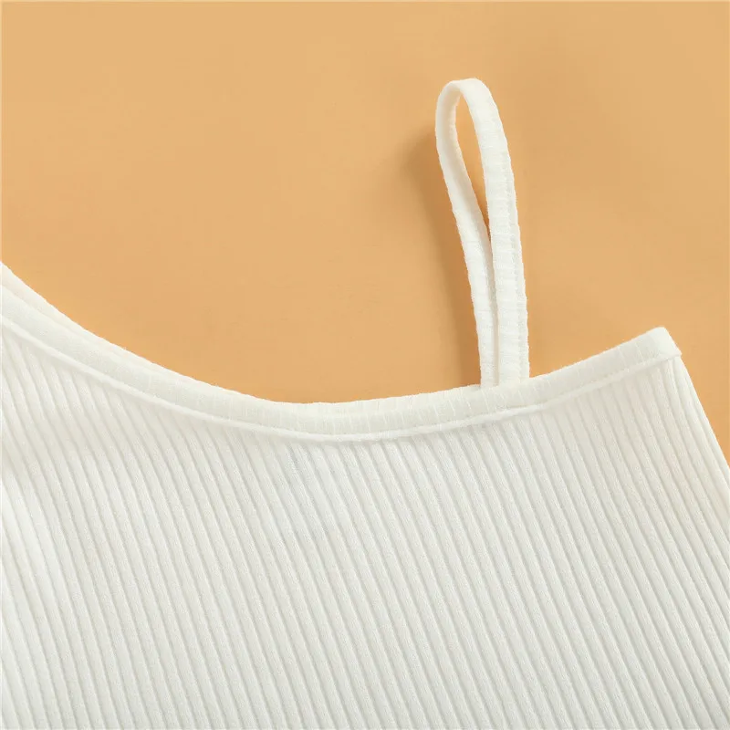 Kids Underwear Kids Tops 2-8years Kids Girls Summer Vest Tank Tops