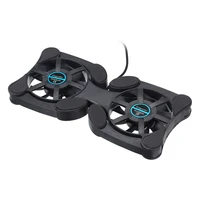 Foldable Cooling Pad Laptop Cooler with Double Fans Laptop Stand USB Powered for 7-15 inch Notebook PC LCD Display Cooler Holder - Image 2