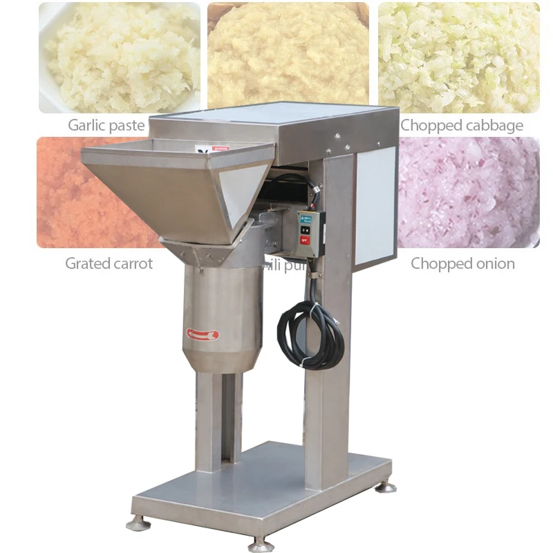 

Onion Chopper Slicer Garlic Crusher industrial Fruit Vegetable Cutter machine Sauce Production Crushing Machine