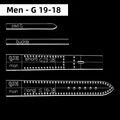 STRAP-M-G19-18-1SET