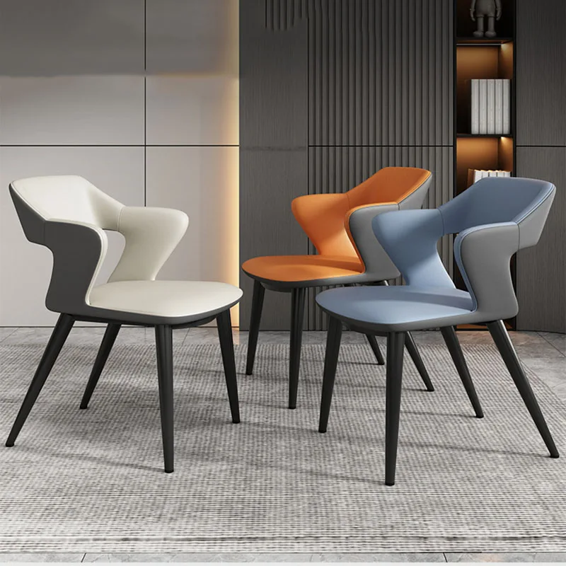 

Living Room Modern Dining Chairs Lounge Minimalist Hotel Salon Dining Chair Kitchen Bedroom Chaise Pliante Nordic Furniture