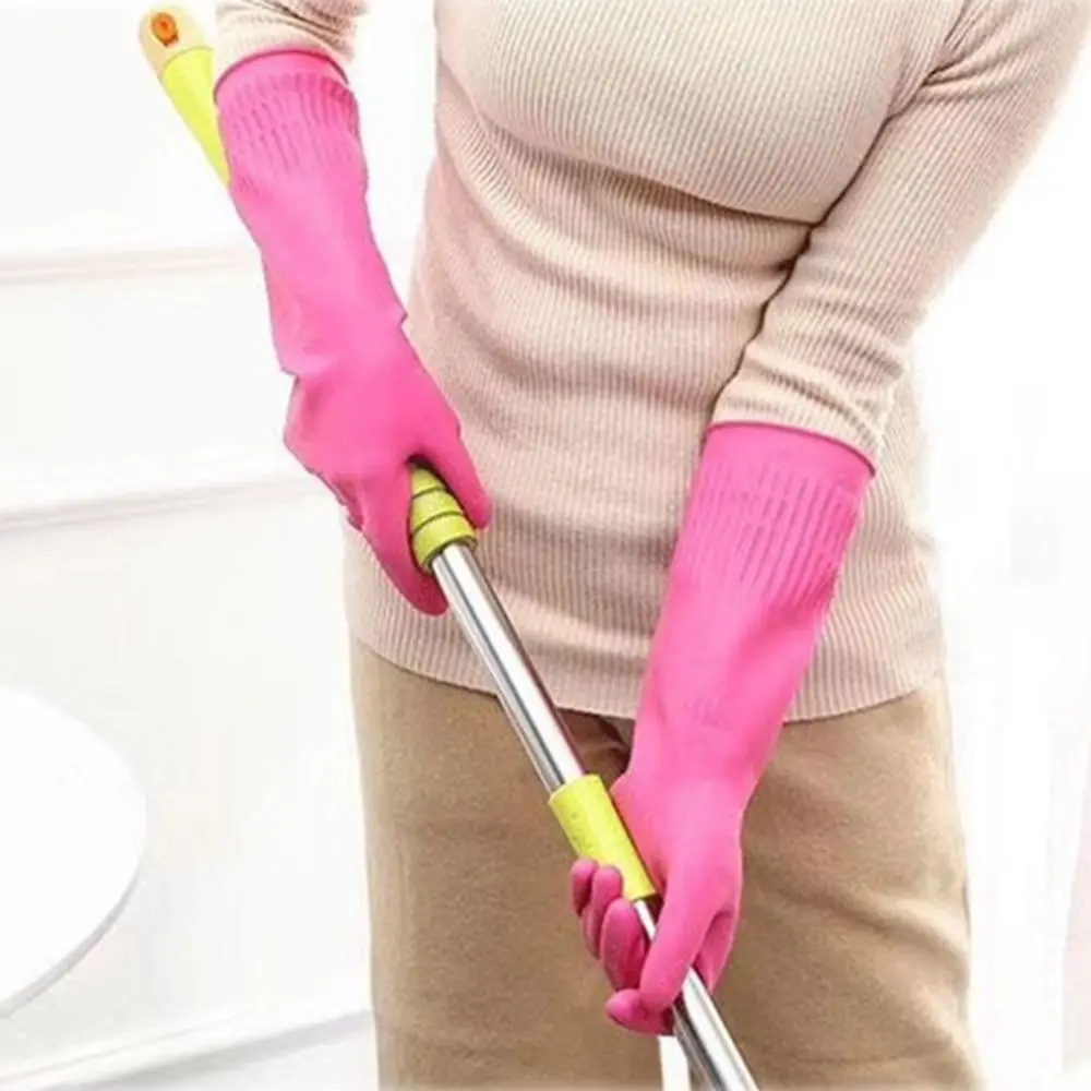 Elastic Dishwashing Kitchen Rubber Gloves Cleaning Tool Household Cleaning Gloves dishwashing gloves cleaning gloves