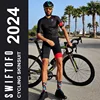 Swiftofo Black Skinsuit Cycling Suits Man Triathlon Road Cycling Set Ropa Ciclismo Maillot Bike Sports Jumpsuit With Pockets 1
