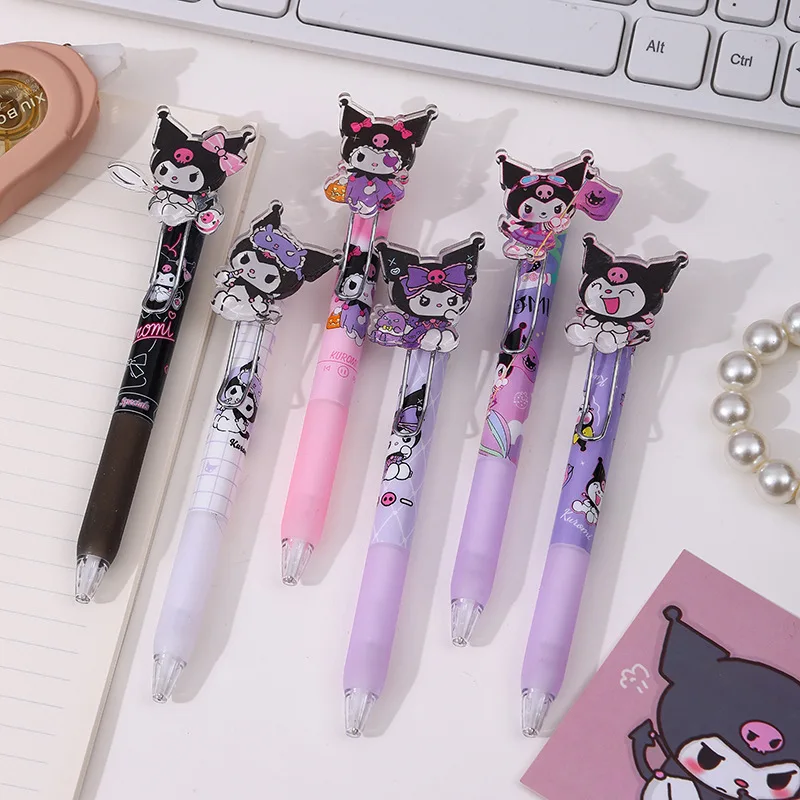 

36 шт/лот Sanrio Kawaii Kuromi механический карандаш мило 0,5 мм рисование записи автоматическая ручка школьные канцелярские принадлежности