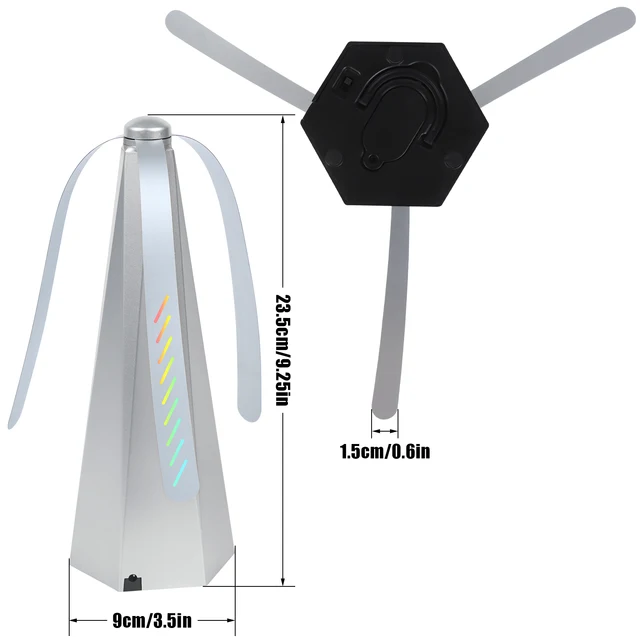 Kültéri Légyriasztó Ventilátor Usb Élelmiszer -Védő Légypusztító Konyha - Image 6