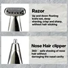 Kemei 4 in 1 Cordless Hair Trimmer Men's Shaver Cordless Razor Hair Clipper Set Electric Nose Beard Trimmer Hair Cutting Machine 6