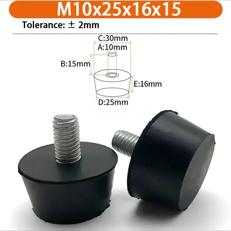 M6 M8 M10 Rubber Adjustable Feet Pad Feet Pad With Screw Table Chair Balck Leveling Foot Pad Furniture Leg Anti-shock Protection - Image 68