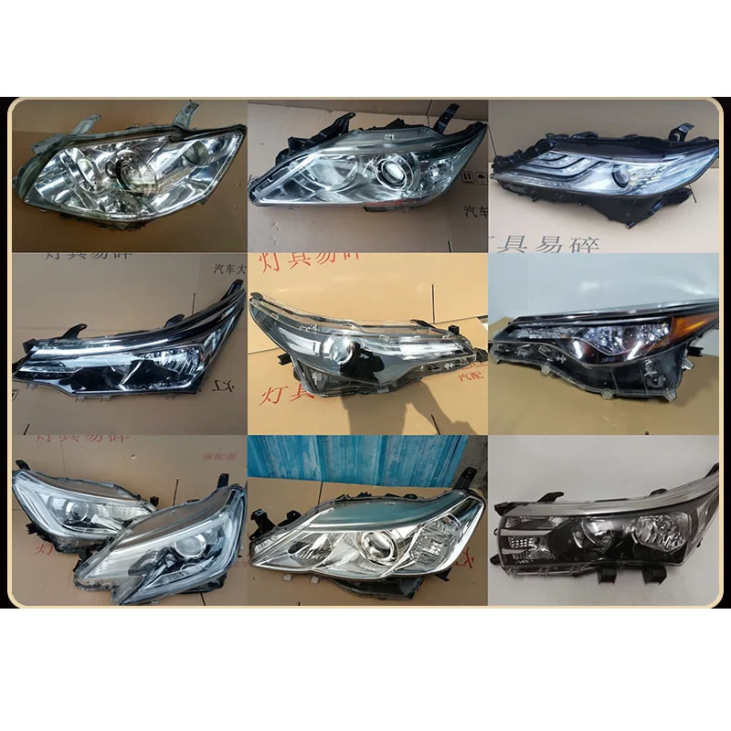 

for Toyota Camry headlight assembly 6 7 8 generation 12 15 Reiz Ralink Corolla Crown All series Original dismantling headlights