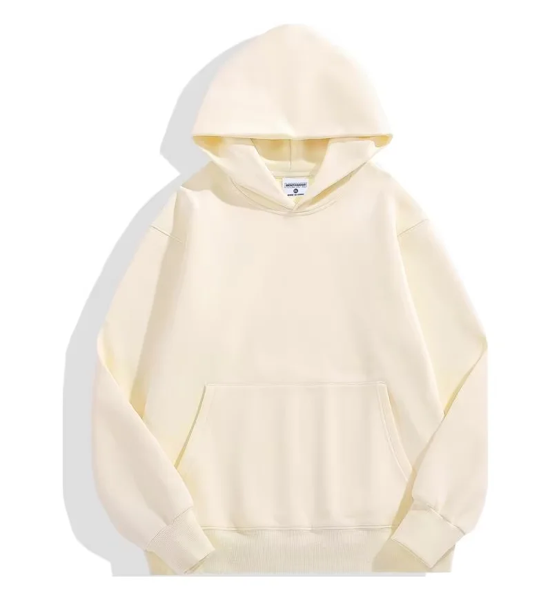 Heavy Weight Men's Hoodies - Thick Cotton Sweatshirt | Casual Autumn Pullover