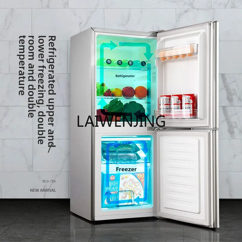 SGF refrigerator double door home office tea refrigerated and frozen