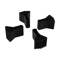 4Pcs Non-slip Ladder Feet Rubber Pads Foot Covers Furniture Mat Leg Chair Replacement Protectors Cover Ladder Foot Pad 4