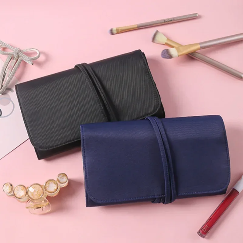 Makeup Artist Women Cosmetic Brush Bag Travel Organizer Makeup Brushes Storage Bag Fold Portable Beauty makeup organizer cosmetic bag storage bag cosmetic storage bag makeup bag cosmetic case
