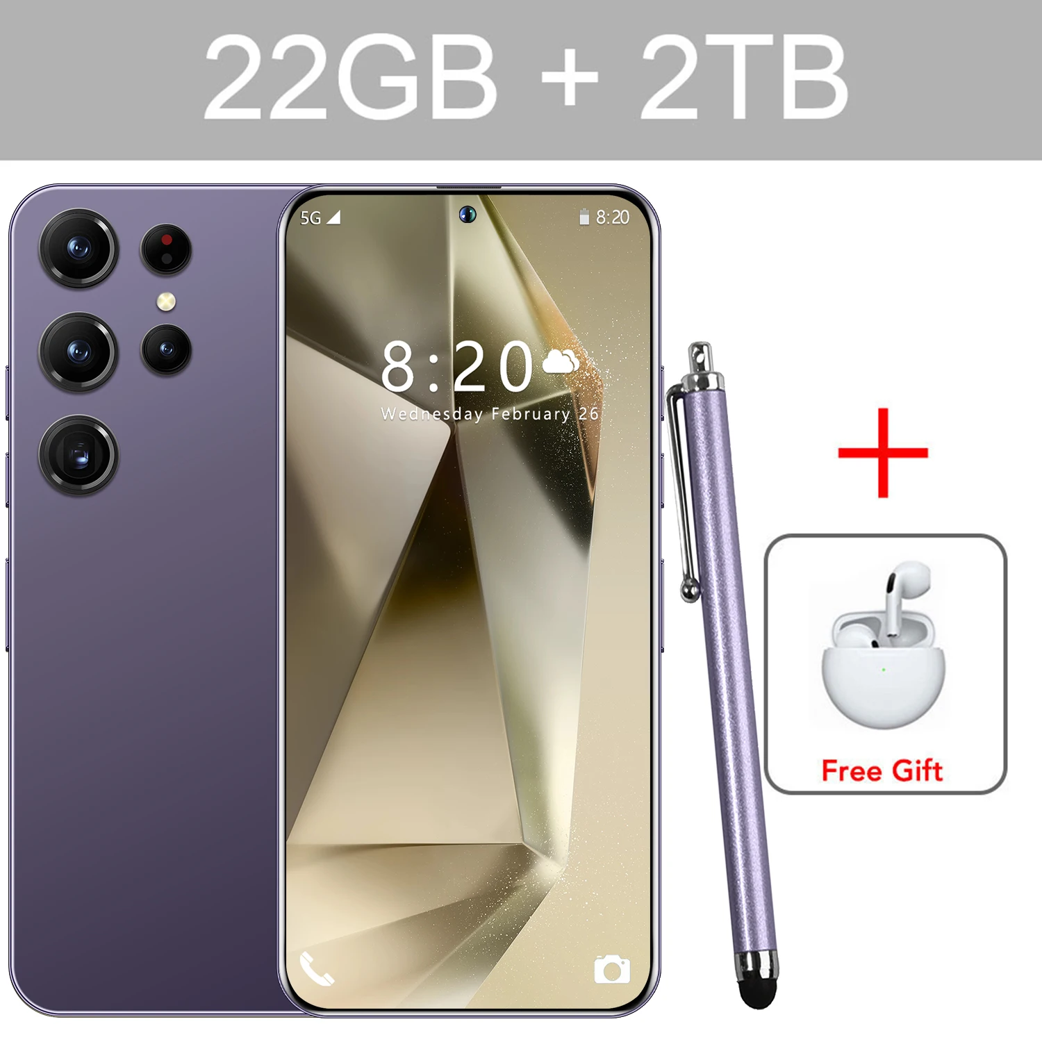 Purple 22GB 2TB EJ