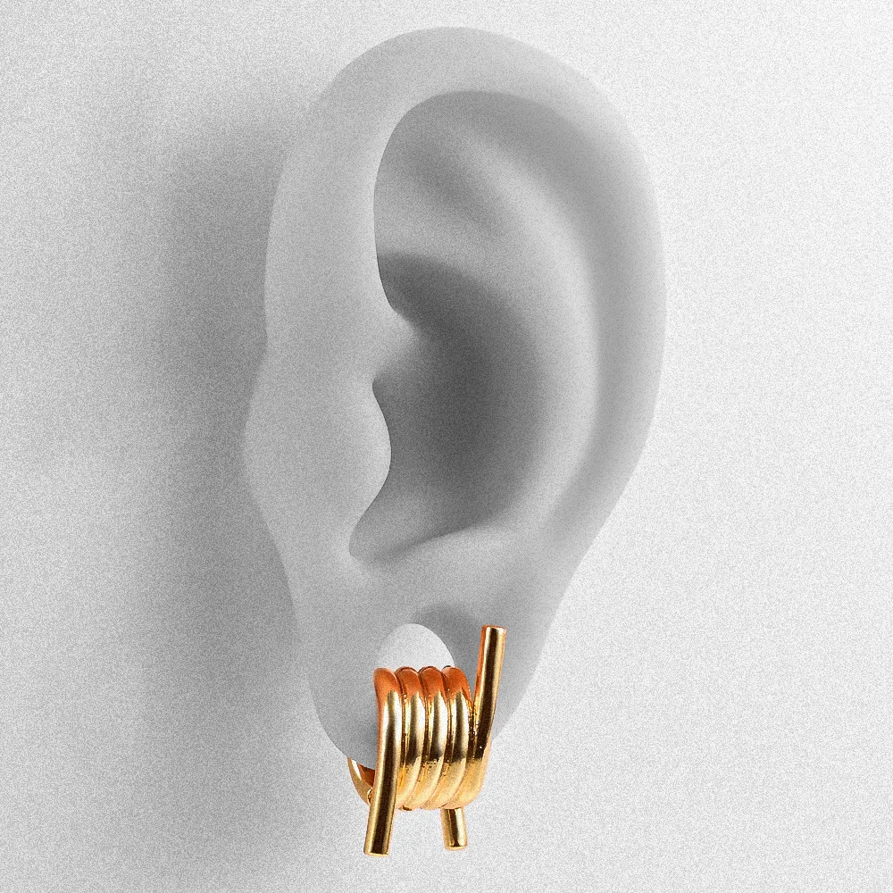 Vanku 2pcs 00g Stacker Rings Lobe Cuff Ear Gauges Plugs Ear Tunnels Stretcher Earring Clip on Cartilage Wedding Body Jewelry