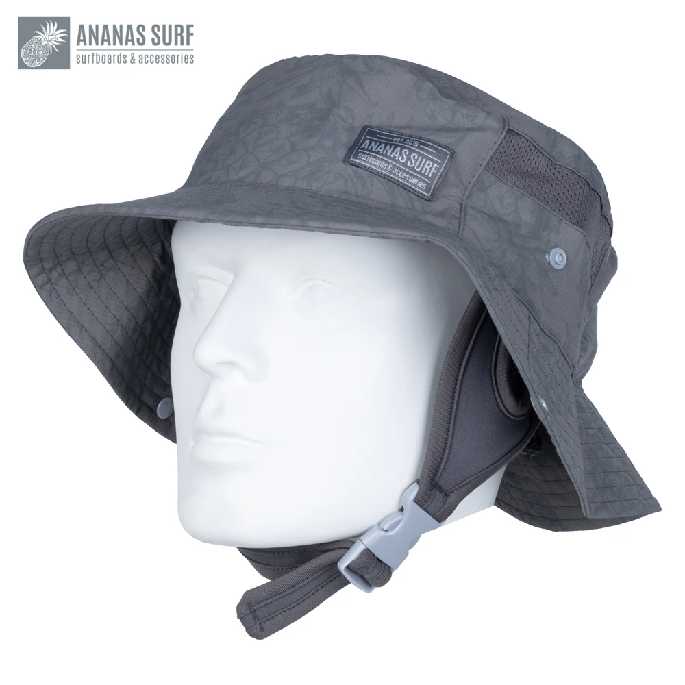 Ananas Surf Indo Surfing Backet Hat With Chin Strap Kitesurf Cap