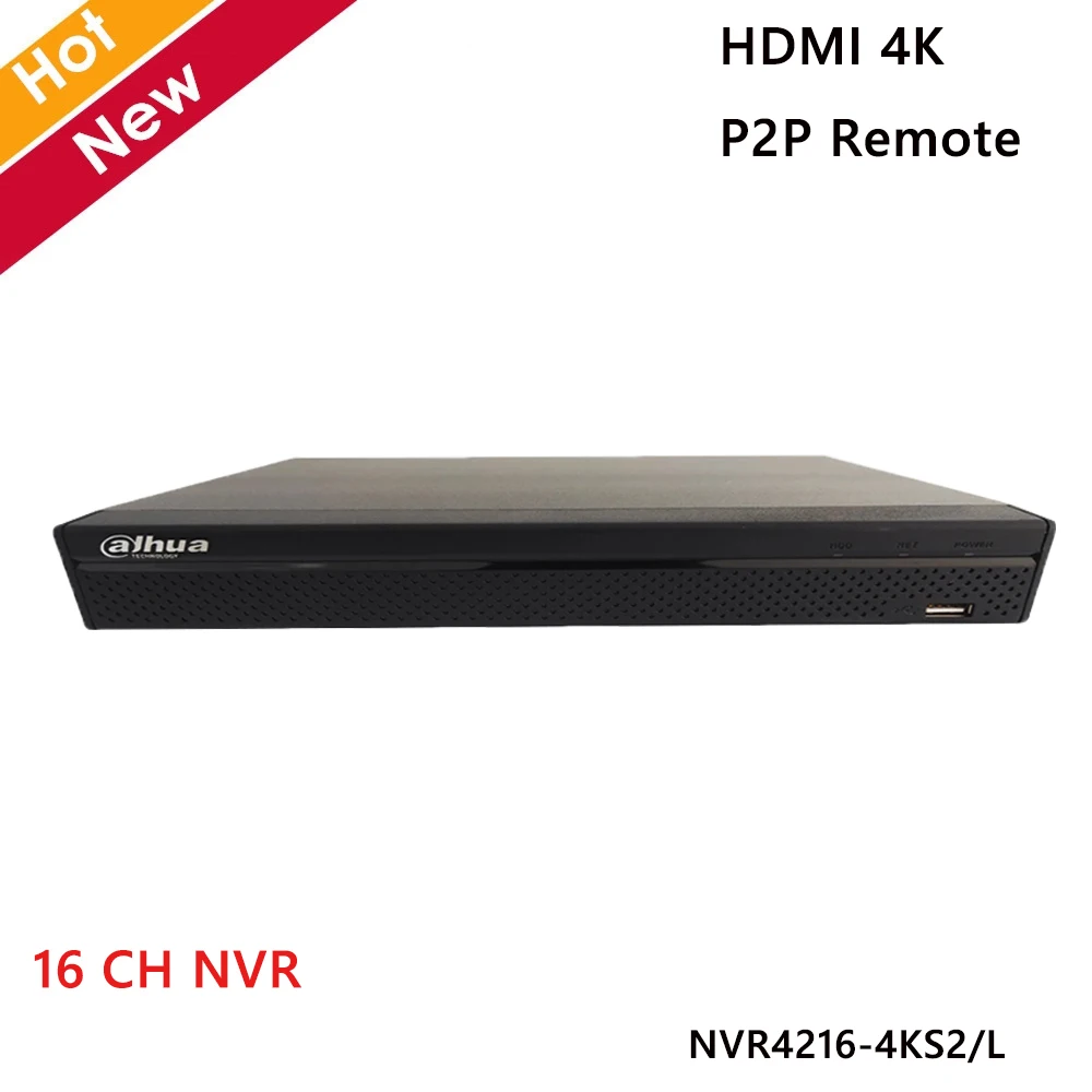 Dahua 2HDDs Smart 16Ch NVR P2P Remote Surveillance for Security